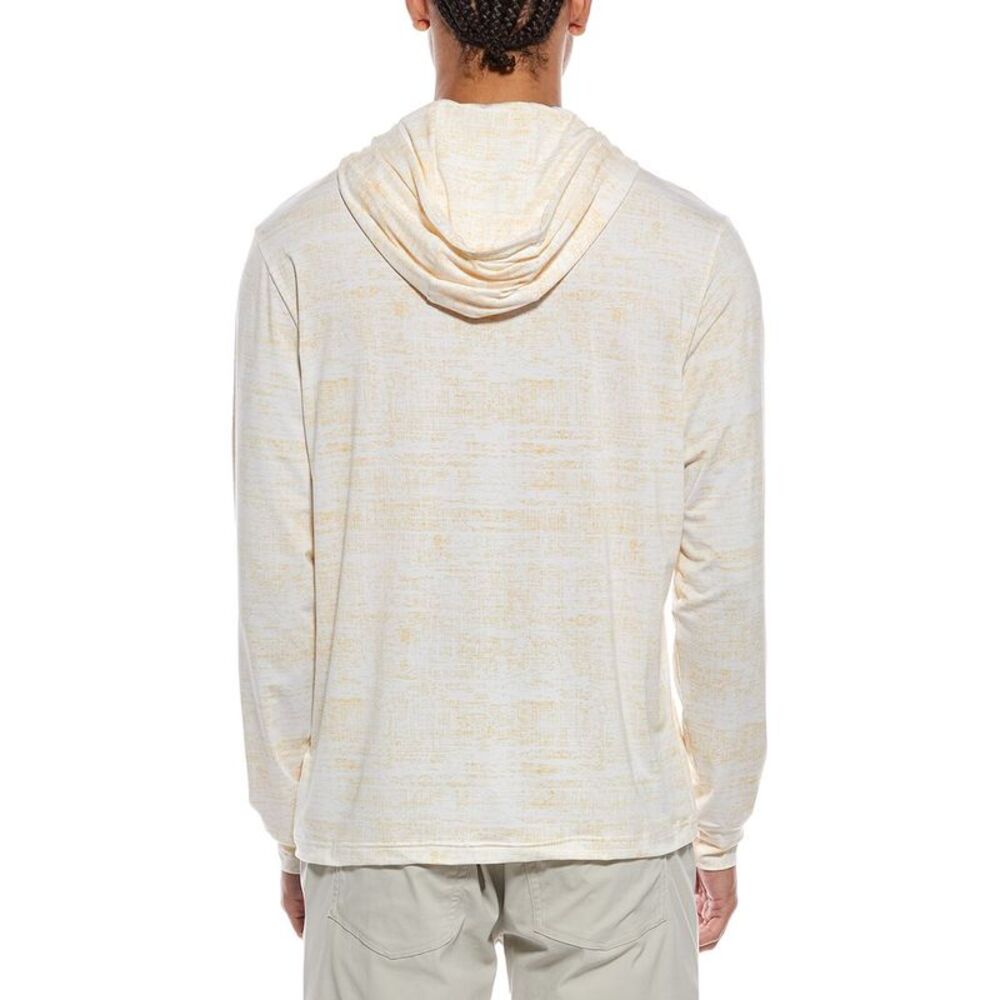Adidas Mens  Performance Print Hoodie, White - Picture 2 of 3